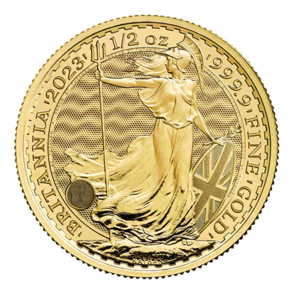 Britannia 1/2 uncji Złota 2023