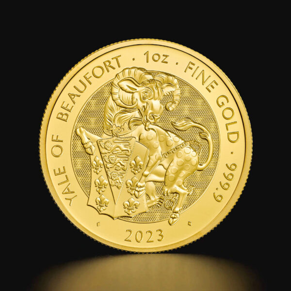 Złote Bestie Tudorów: Yale Beaufortów 2023 1 oz złota